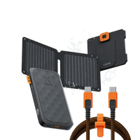 14W Draagbaar Zonnepaneel + FS5 Powerbank 10.000 mAh + USB - C PD Ultra kabel 240W Bundel - Xtorm NL