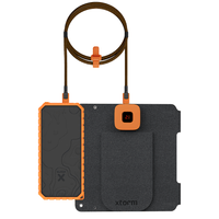 28W Draagbaar Zonnepaneel + Rugged Powerbank 20.000 mAh + USB - C PD kabel 240W Bundel - Xtorm NL