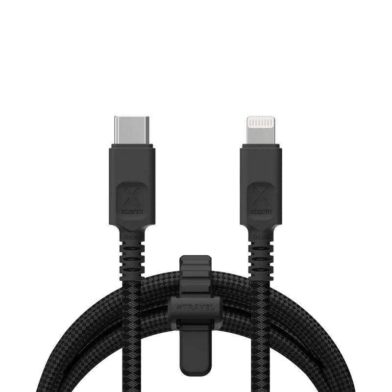 Xtorm Next Gen Kabel USB-C to Lightning (1,5m) Black