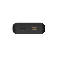 Go2 Powerbank 20W - 10.000 mAh met Solar en Lamp - Charcoal Black - Xtorm NL