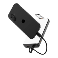 Go2 Powerbank 20W - 10.000 mAh met Solar en Lamp - Charcoal Black - Xtorm NL