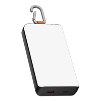 Go2 Powerbank 20W - 10.000 mAh met Solar en Lamp - Charcoal Black - Xtorm NL