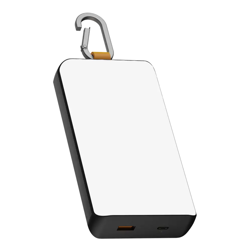 Go2 Powerbank 20W - 10.000 mAh met Solar en Lamp - Charcoal Black - Xtorm NL