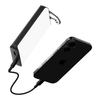 Go2 Powerbank 20W - 10.000 mAh met Solar en Lamp - Charcoal Black - Xtorm NL