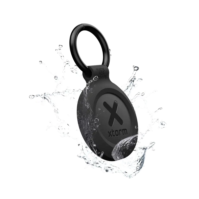 Xtorm TravelTag for iPhone (iOS) - Water-resistant - Charcoal Black