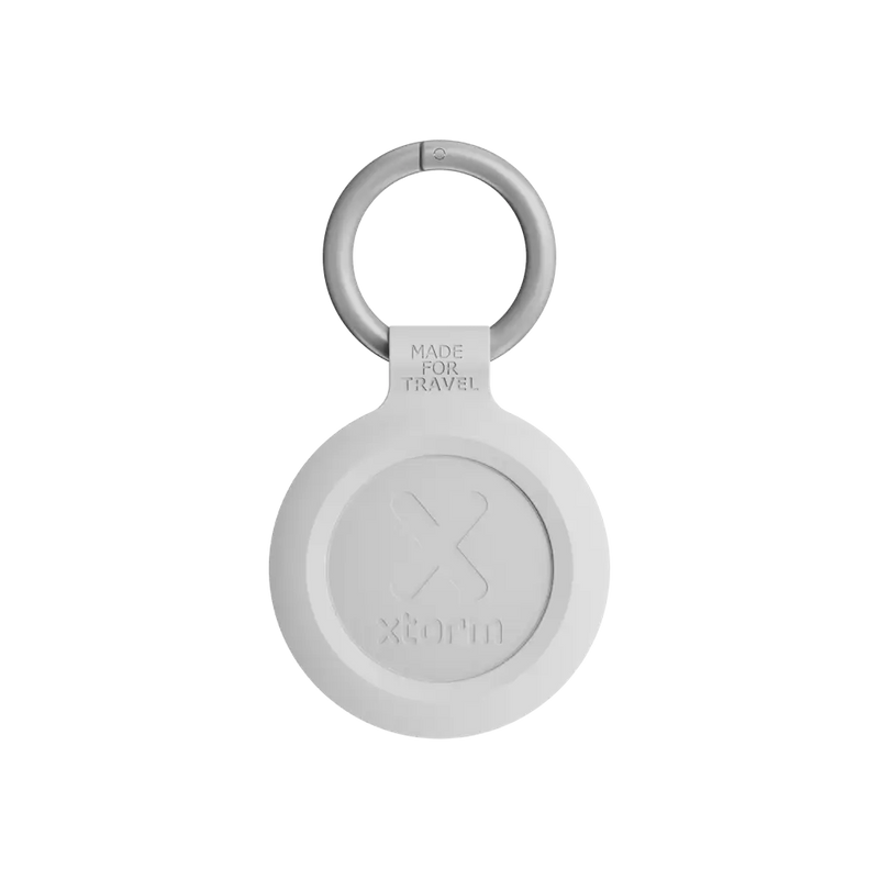 Xtorm TravelTag for Android & iPhone - Water-resistant - Ash White