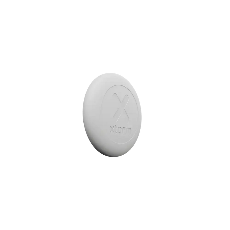 Xtorm TravelTag for Android & iPhone - Water-resistant - 3-Pack - Ash White