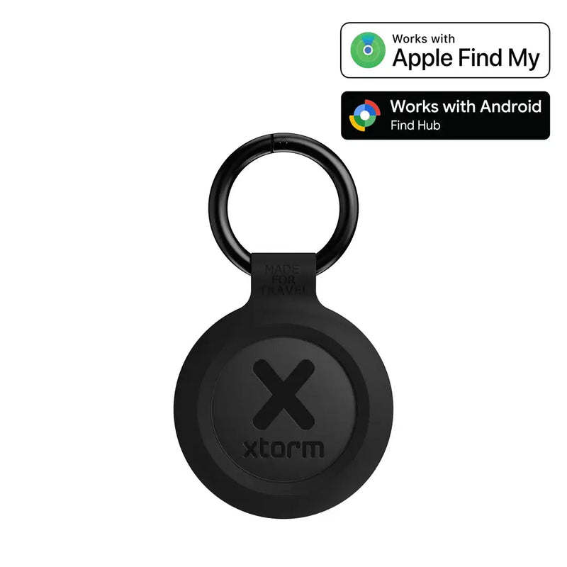 Xtorm TravelTag for Android & iPhone - Water-resistant - 3-Pack - Charcoal Black