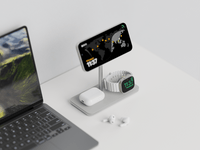 LINQ 3in1 Qi2 Wireless Charging Stand - Xtorm NL