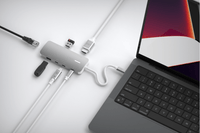 LINQ 8in1 8K PRO USB - C Multipoort Hub 140W - Xtorm NL