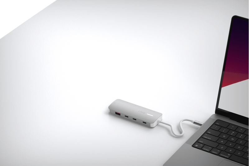 LINQ 8in1 8K PRO USB - C Multipoort Hub 140W - Xtorm NL