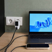 NextGen 140W Laptop Snellader - 3 poorten (2x USB-C PD + USB-A) - Dusk White - Xtorm NL