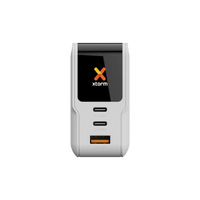 NextGen 140W Laptop Snellader - 3 poorten (2x USB-C PD + USB-A) - Dusk White - Xtorm NL