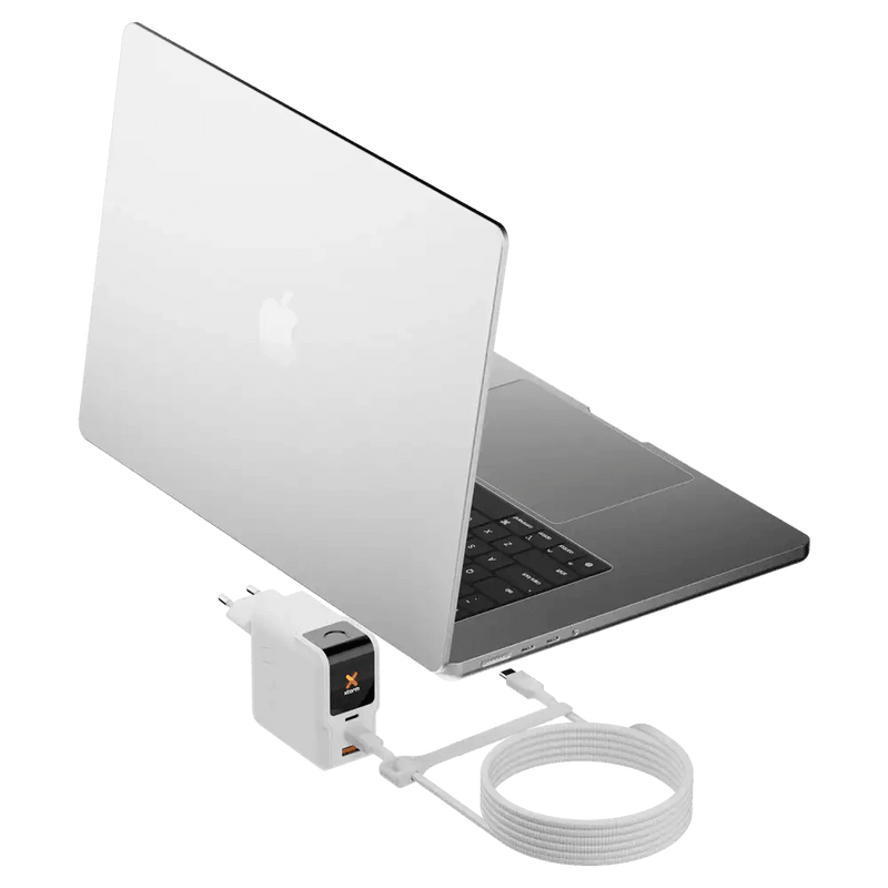 NextGen 140W Laptop Snellader - 3 poorten (2x USB-C PD + USB-A) - Dusk White - Xtorm NL