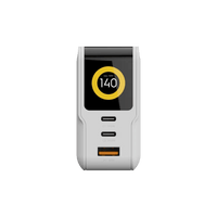 NextGen 140W Laptop Snellader - 3 poorten (2x USB-C PD + USB-A) - Dusk White - Xtorm NL
