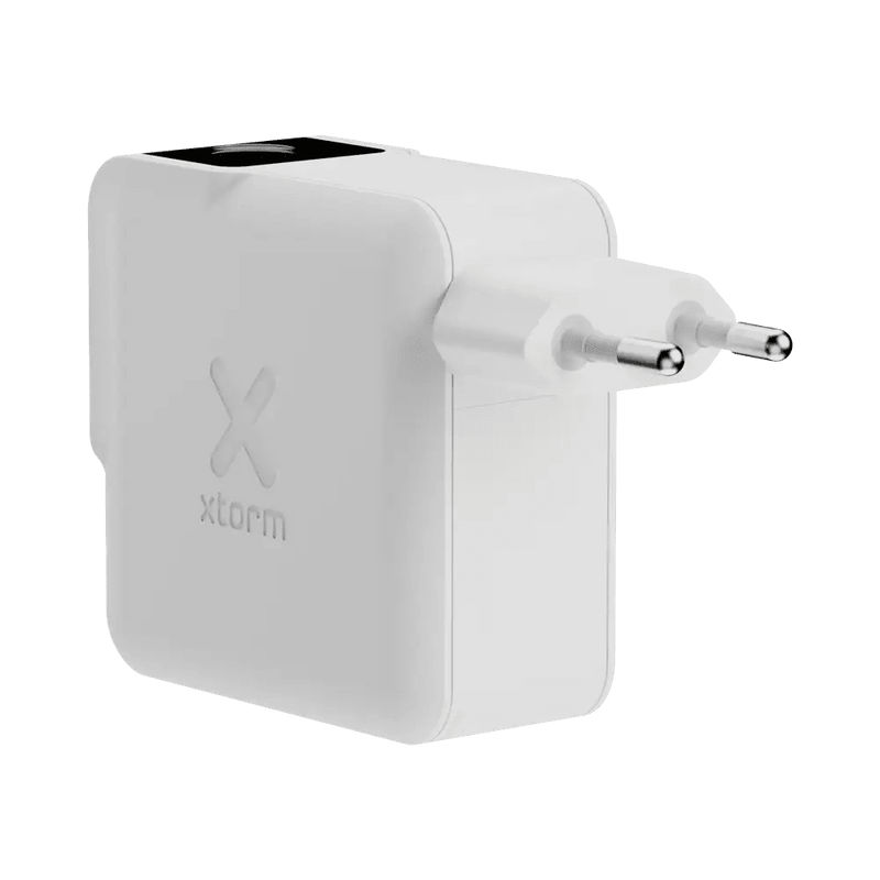 NextGen 140W Laptop Snellader - 3 poorten (2x USB-C PD + USB-A) - Dusk White - Xtorm NL