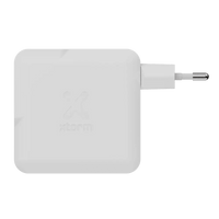 NextGen 140W Laptop Snellader - 3 poorten (2x USB-C PD + USB-A) - Dusk White - Xtorm NL