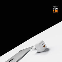 NextGen 25W Snellader - 2 poorten (USB-C PD + USB-A) - Dusk White - Xtorm NL
