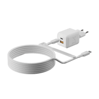 NextGen 70W Laptop Snellader - 2 poorten (USB-C PD + USB-A) - Dusk White - Xtorm NL