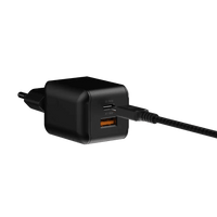 NextGen 70W Laptop Snellader - 2 poorten (USB-C PD + USB-A) - Midnight Black - Xtorm NL