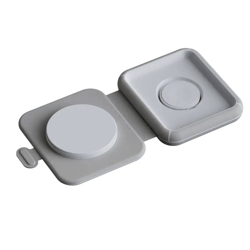 Opvouwbare Draadloze Oplader 15W - 2 in 1 - Xtorm NL