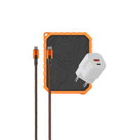 Rugged Powerbank 10.000 mAh+ Rugged USB-C PD 100W Kabel + 20W Snellader Bundel - Xtorm NL
