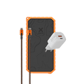 Rugged Powerbank 20.000 mAh + Rugged USB-C PD 240W Kabel + 35W Snellader Bundel