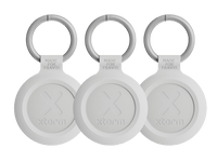 TravelTag for Android & iPhone - Water - resistant - 3 - Pack - Ash White - Xtorm NL